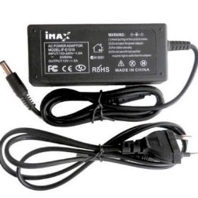 Блок питания 12V*5A 5,5*2,1 мм IEC-C8 + кабель IEC-C7 (коробка)