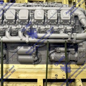Двигатель ямз 240 нм2 V12 турбо 500 л.с. (23/13)