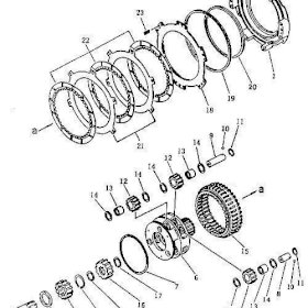 Шестерня солнечная 16Y-15-00030