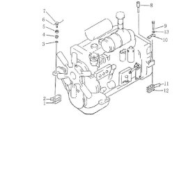 Крепление двигателя Shantui SD16