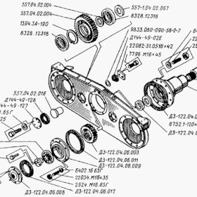 Полуось 122.04.06.002 ДЗ-122