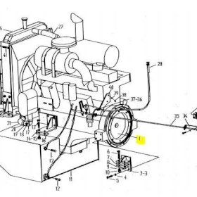 Двигатель YC6108G/YC6B125-T21