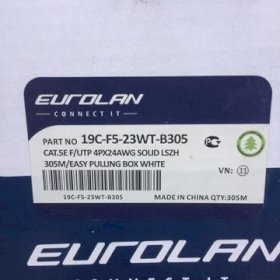 Витая пара FTP lszh Eurolan 19C-F5-23WT-B305