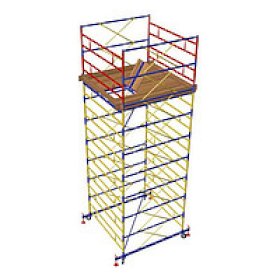 Вышка-тура с рабочей площадью настила 2х2 м до 4 м