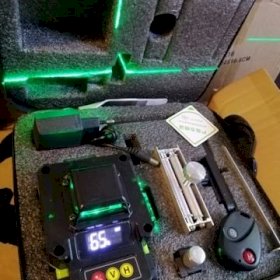 4D 16 линий лазерный уровень (зеленые лучи)