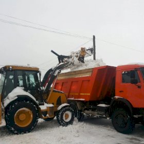 Аренда трактора для очистки снега