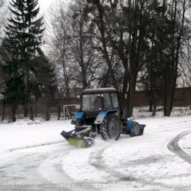Уборка снега Аренда трактора мтз-82