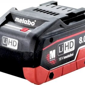 Аккумулятор LiHD 18 В, 8.0 А*ч Metabo