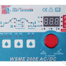 Сварочный инвертор grovers wsme 200E pulse AC/DC