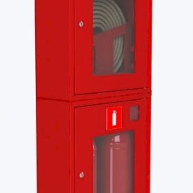 Шкаф пожарный ШПК-320 НОК красный