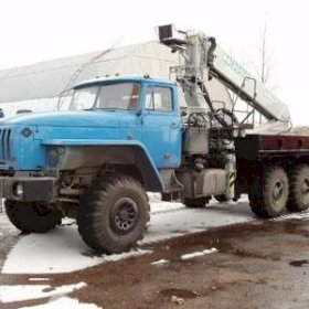 Бортовой Урал 4320 с КМУ ИФ-300