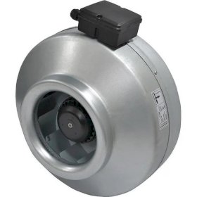 Вентилятор круглый канальный VC-200 потребляемая мощность 150Вт, производительность 850м³/ч потребл