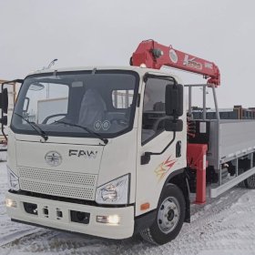 Новый борт.грузовик FAW 4*2, 2020г с кму Unic 3т