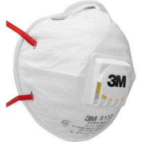 Полумаска для защиты от пылей и туманов 3М 8132 (упаковка 10 шт.)