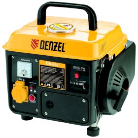 Генератор бензиновый DB950, 0,85 кВт, 220В/50Гц, 4 л, ручн. пуск DENZEL Denzel 94650