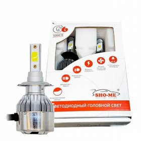 Комплект светодиодных ламп H7 Sho-me G6 LH
