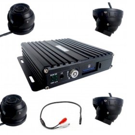 Комплект видеонаблюдения nscar 401HD+3G/GPS/WiFi