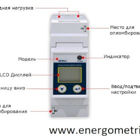 Однофазный счетчик электроэнергии SPM91 со склада в Москве!