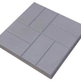 Тротуарная плитка 40х40х5 8 кирпичей (серый) производство Колтово
