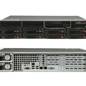 Сервер Supermicro 2x E5-2670 64Гб 8x 3.5 2x бп 2U
