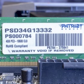 Оперативная память Patriot Memory 4GB DDR3 1333Mhz