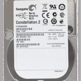 Жесткий диск Seagate ST9500620SS 9RZ264-001