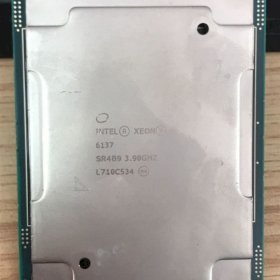 Intel Xeon Gold 6137 8 core 3.9-4.1GHz