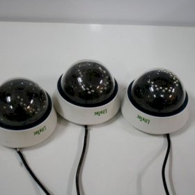 Купольная цветная камера видеонаблюдения ик-подсве