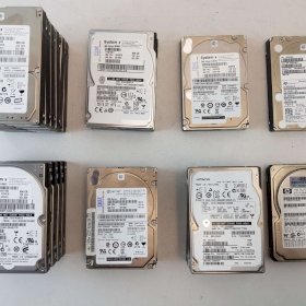 Жесткие диски от 36Gb до 1800Gb SAS 2.5 IBM и др