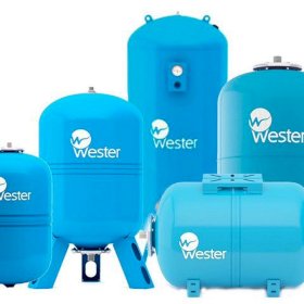 Гидроаккумуляторы Wester 100-500 литров