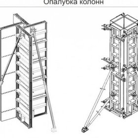 КОМПЛЕКТ ОПАЛУБКИ КОЛОНН В АРЕНДУ