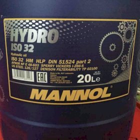 Гидравлическое масло Маннол 20л (mannol hм ISO32)