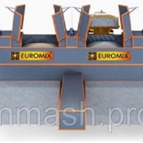 Мобильный бетонный завод EUROMIX CROCUS 20/750.4 ЗИМА