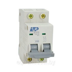 Выключатель автоматический ETP ва 47-63, 2п 25А С