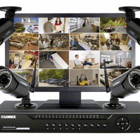 Комплект видеонаблюдения (монитор в подарок) ip hd
