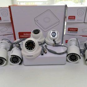 Комплект видеонаблюдения для дачи на 7 камер