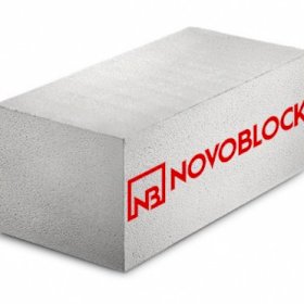 Газобетонный стеновой блок novoblock