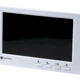 Optimus VM-E7 (белый) Монитор цветного видеодомофона 7 TFT LCD (16:9) 800×480, до 2-х панелей