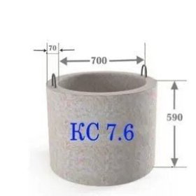 Кольцо канализационное кс 7-6