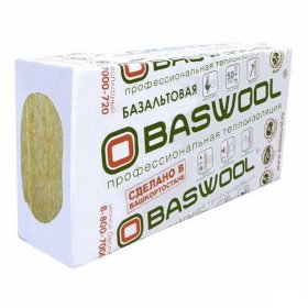 Теплоизоляция BasWool 35 / 45 / 100 кг./куб.м