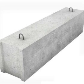 Блок фундаментный ФБС 24.4.6 бетонный 100х900х100