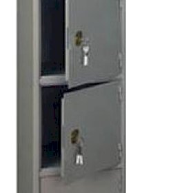Шкаф архивный, бухгалтерский КБ - 06 Размеры: 1850х440х390 мм.