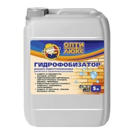 Добавка водоотталкивающая Оптилюкс 10л п/э Гидрофобизатор (И)