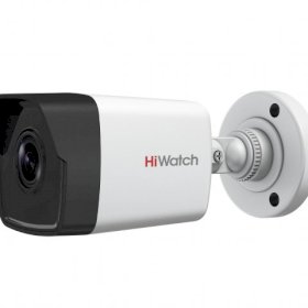 Видеокамера уличная 2Мп цилиндрическая IP с EXIR-подсветкой до 30м, объектив 2,8мм, HiWatch (DS-I20