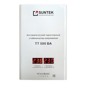 Стабилизатор напряжения тиристорный SUNTEK HiTech&GAS 500 ВА