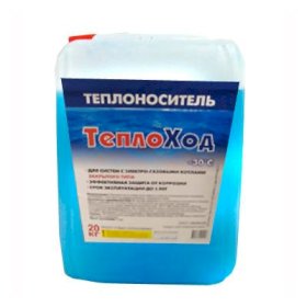 Теплоноситель ТеплоХод этиленгликоль -30 20 кг синий