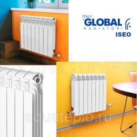 Алюминиевый радиатор GLOBAL ISEO 350/80